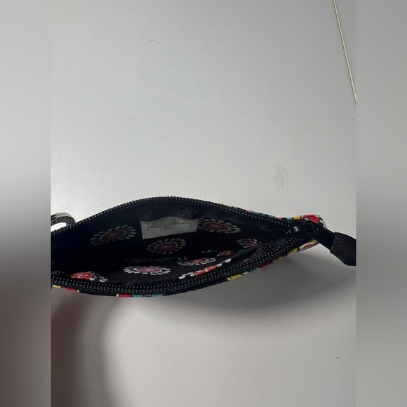 ✨Vera Bradley Keychain/Zip ID Case in "Parisian Paisley” Colorful ID Coin Purse - Picture 3 of 8